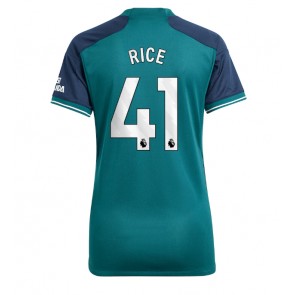 Arsenal Declan Rice #41 Rezervni Dres za Ženska 2023-24 Kratak Rukavima